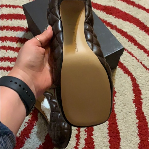 Bottega Veneta PADDED BLOC PUMPS brown size 40 - Picture 5 of 8